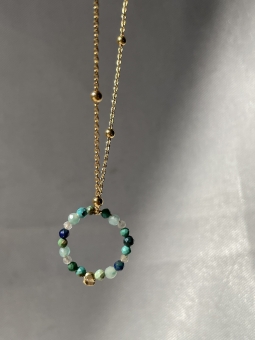 łańcuszek ze znakiem zodiaku wodnik