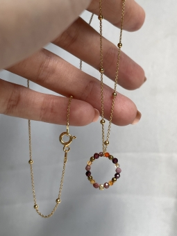 Łańcuszek ze znakiem zodiaku baran