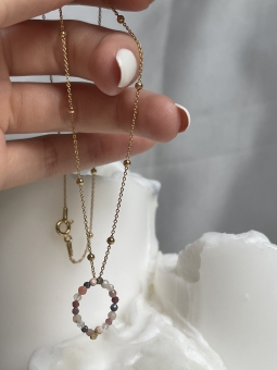 łańcuszek ze znakiem zodiaku waga