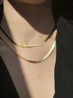 naszyjnik ze splotem snake