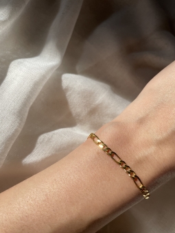 bransoletka ze splotem figaro