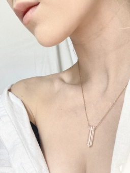 kryształ górski na modelce