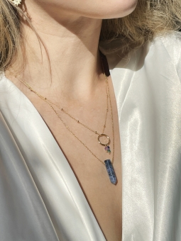 Naszyjnik z talizmanem dla Wodnika