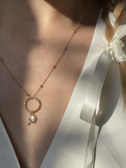 Naszyjnik z talizmanem dla zodiakalnego Raka