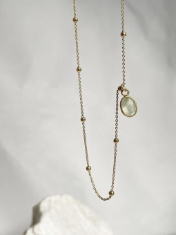 Łańcuszek z Prehnitem